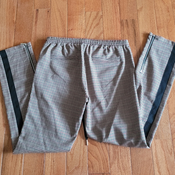 Bebe Sansa zipper contrast pants size 2 NWT womens - Picture 2 of 4